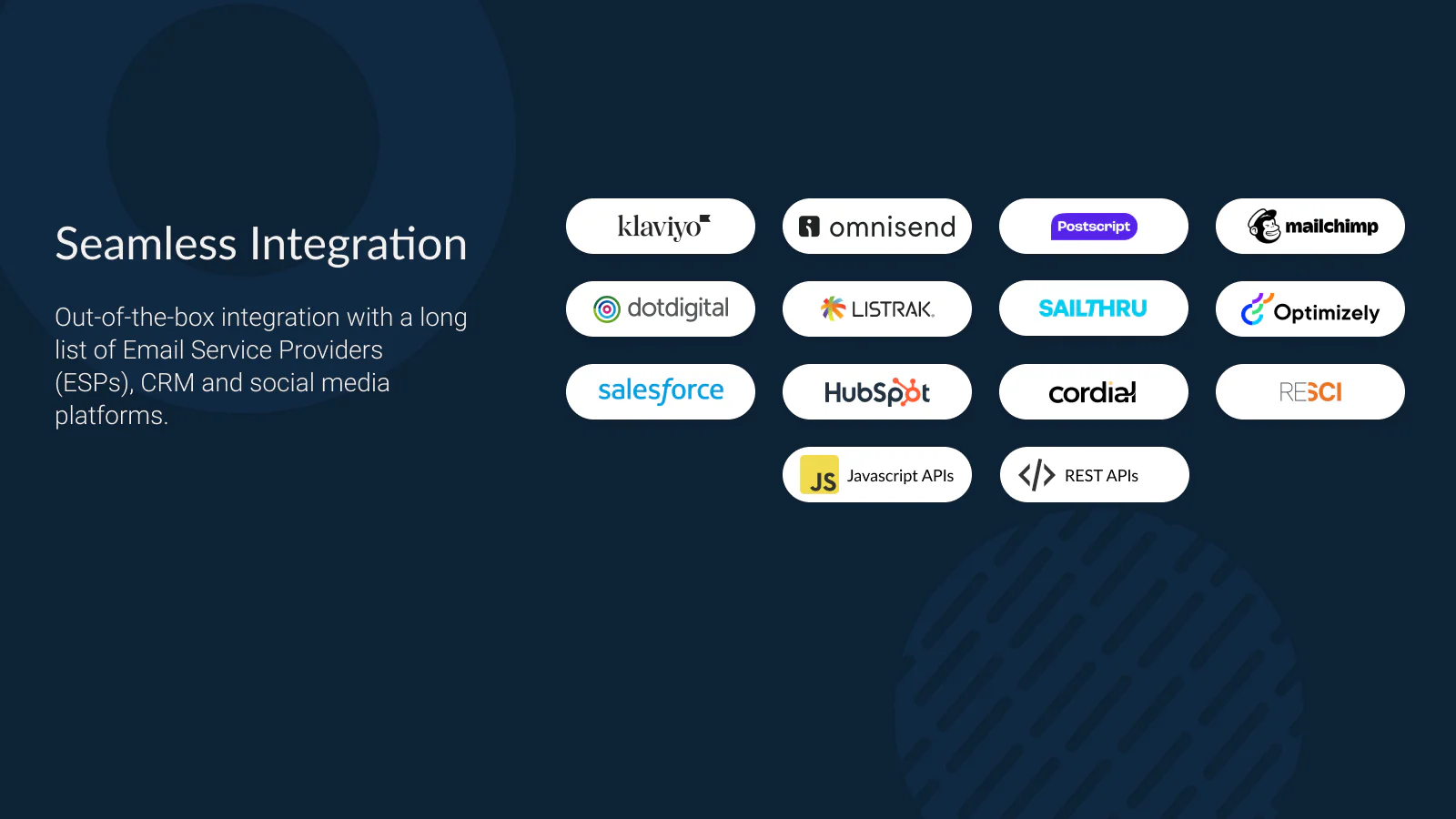 Integraciones sin problemas que generan valor