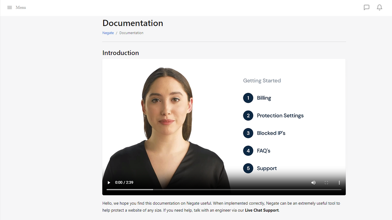 Negate Bot Protection Documentation