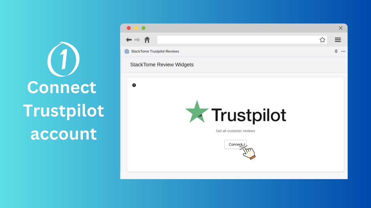 Connectez le compte Trustpilot