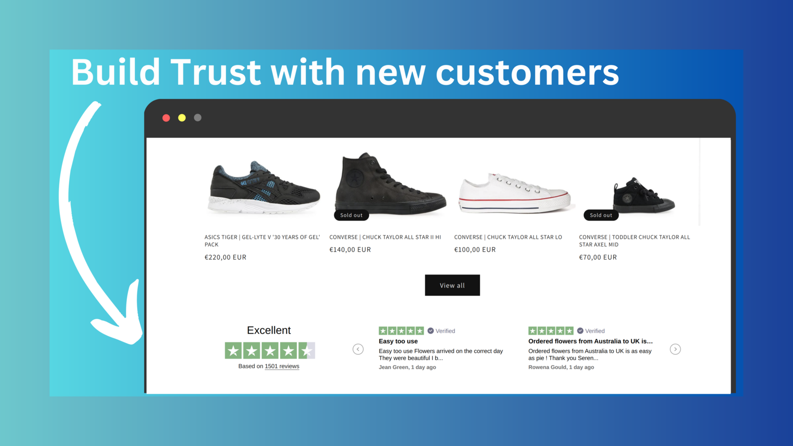 Build Trust with new customers