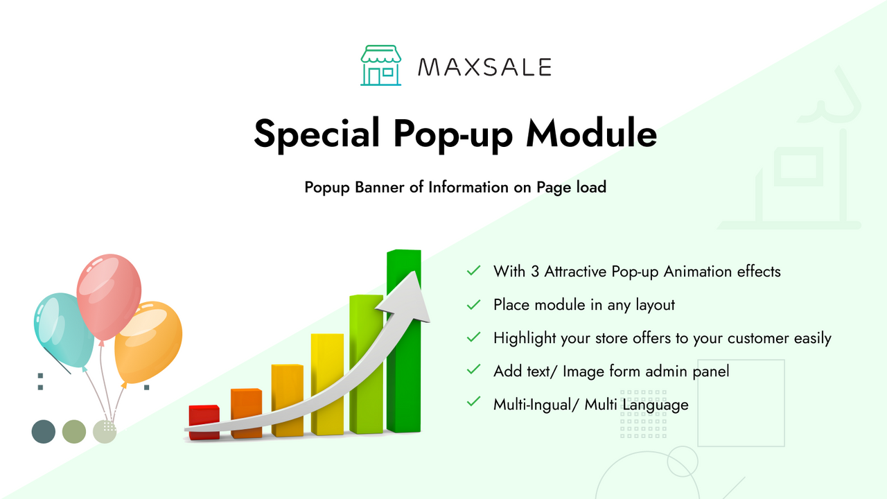 Speciale Pop-up Module