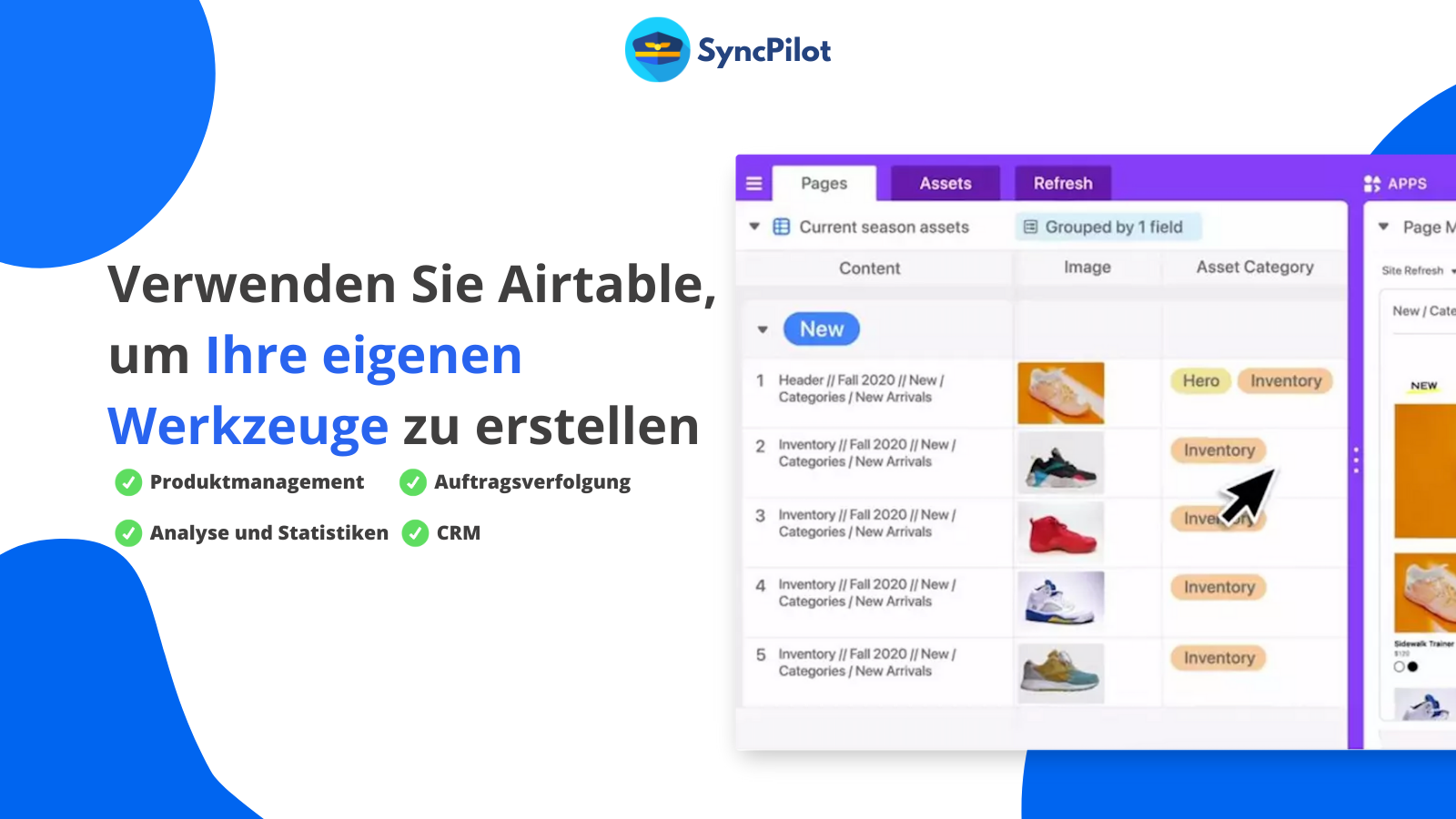 Erstellen Sie kundenspezifische Tools für Händler mit Airtable