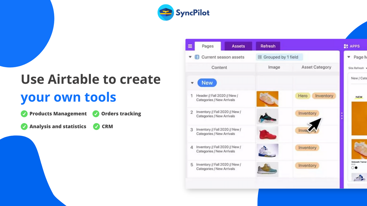 Create merchants custom tools with Airtable