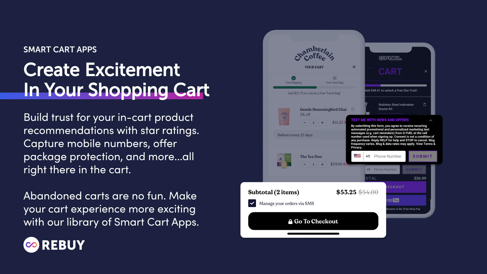 Create in-cart excitement and a better UX with Smart Cart Apps