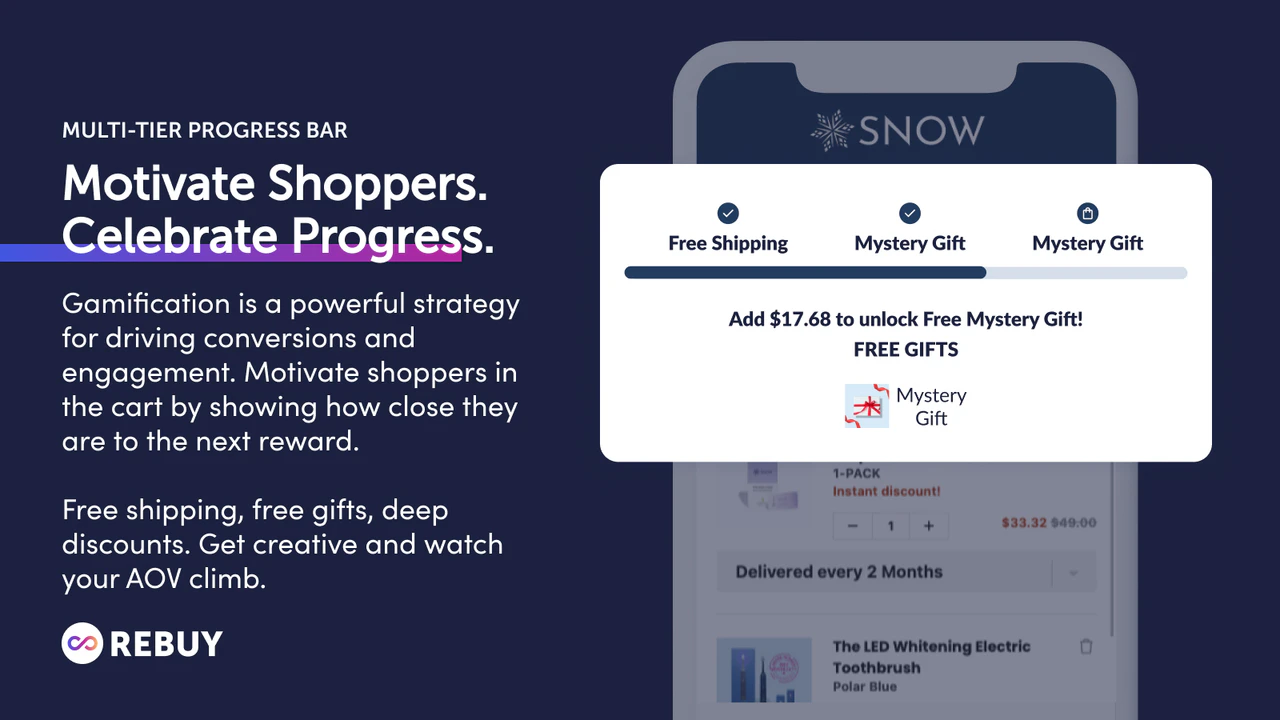 Motivate shoppers to buy more with in-cart rewards