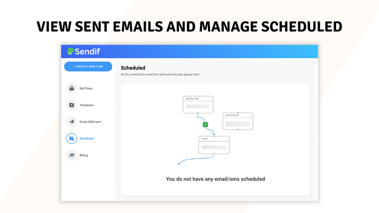 Sendif: Order Status Updates Screenshot