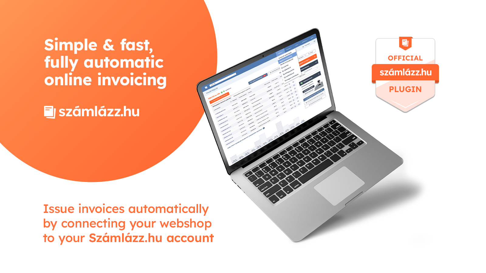 Automated invoices with Szamlazz.hu