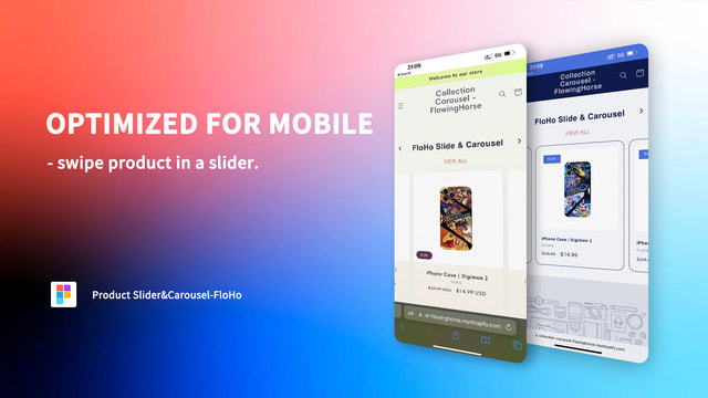 FloHo Product Carousel - Optimeret til mobil