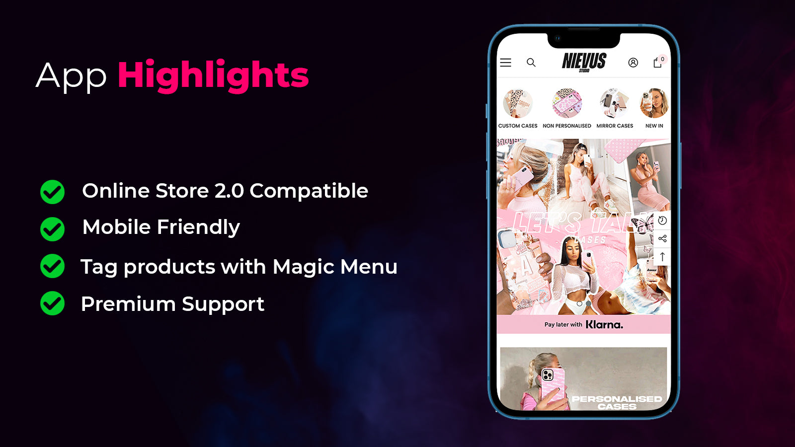 Magic Menu & Stories Screenshot