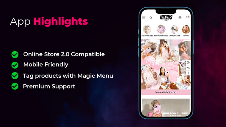 Magic Menu & Stories Screenshot