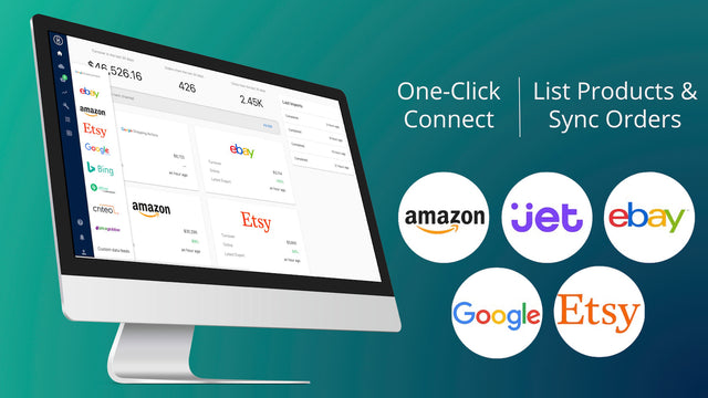 Quickly connect to channels and build listings from your SKUs