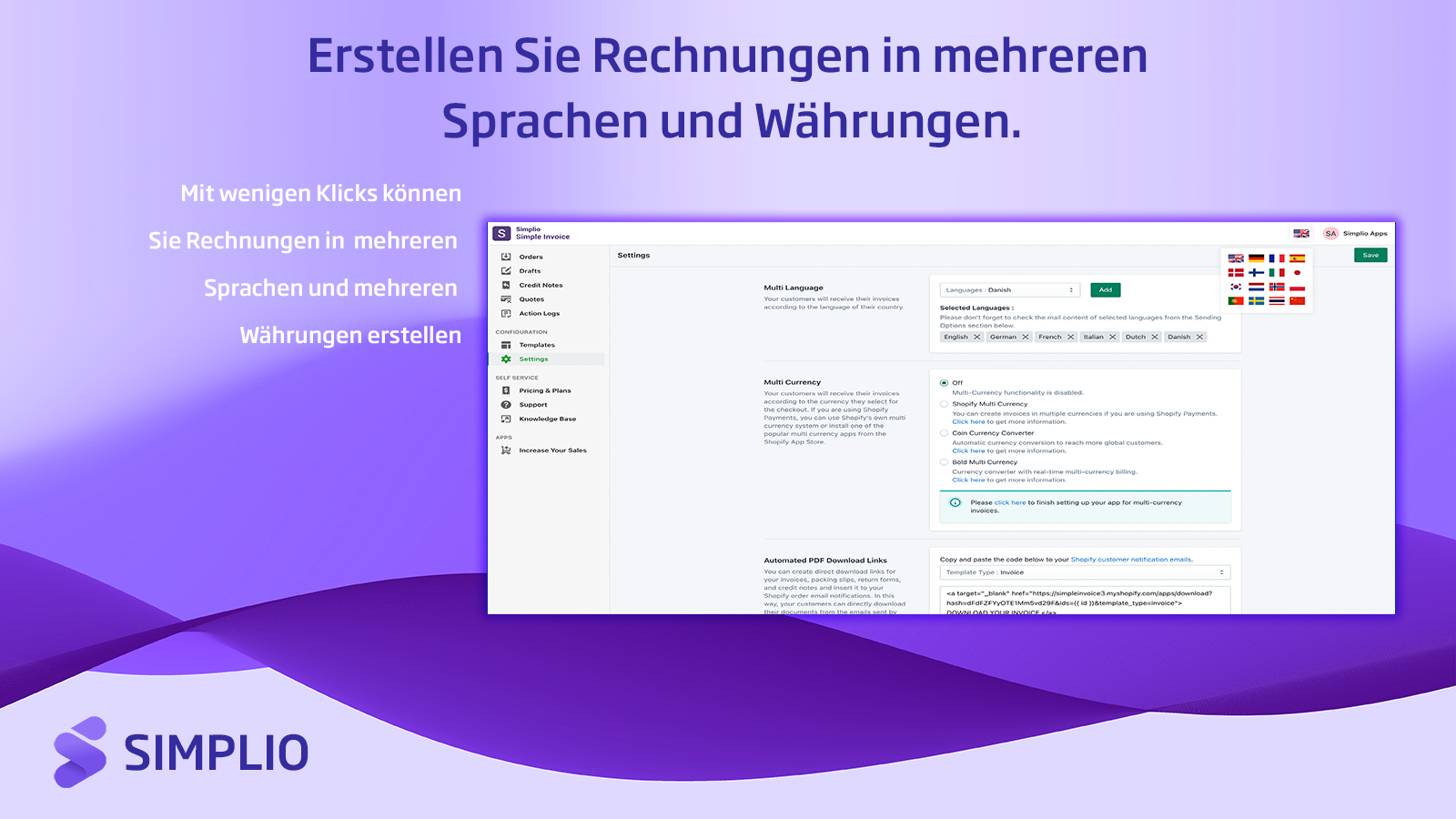 download rechnung