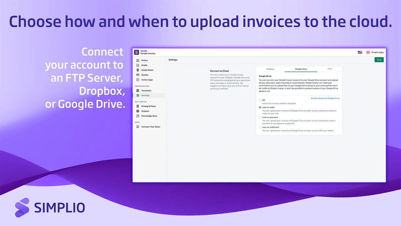 create invoice