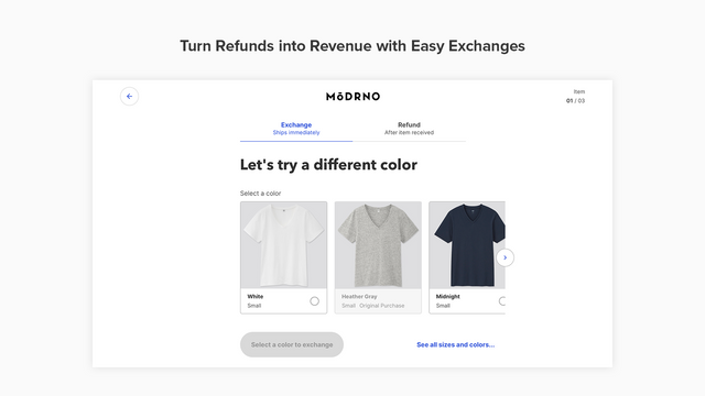 Turn Refunds into Revenue with Easy Exchanges