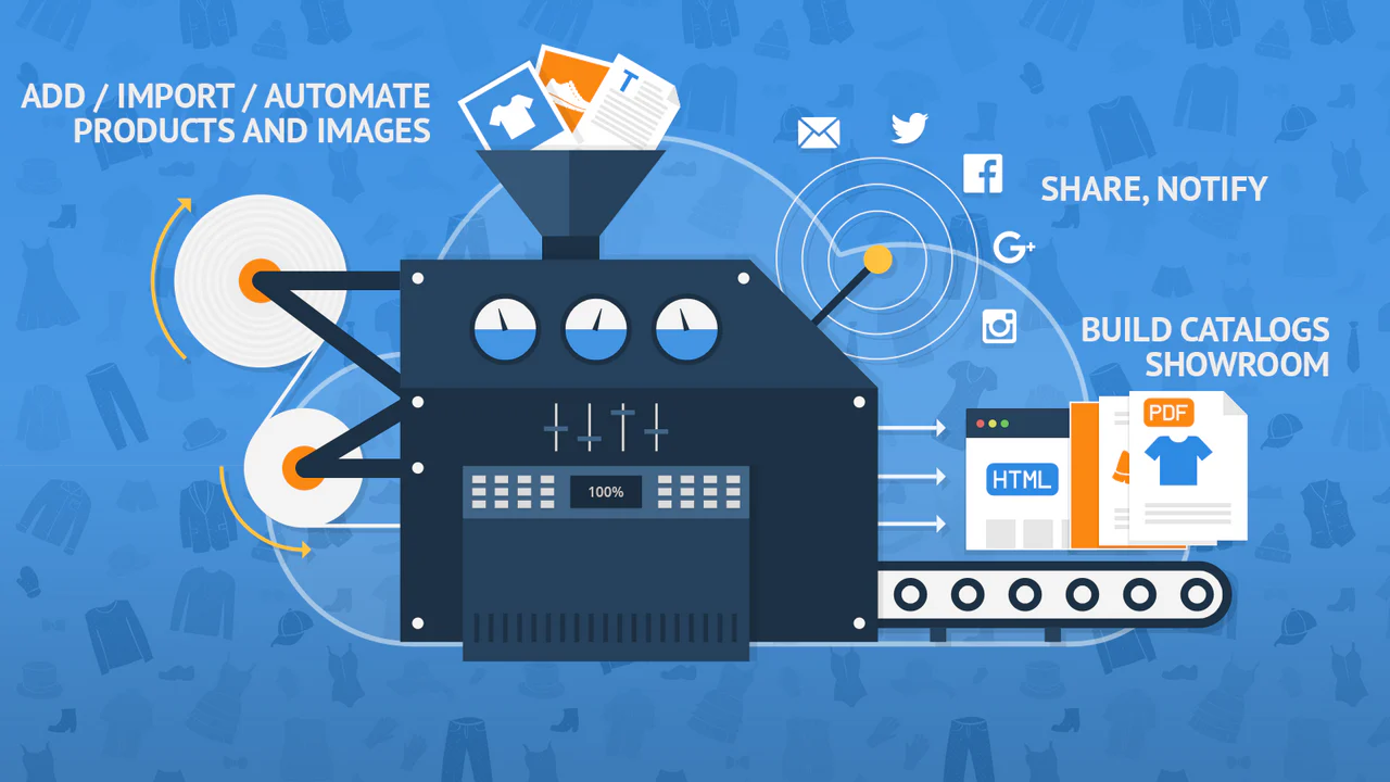 Automatize a gestão de catálogos - agende importações e atualizações