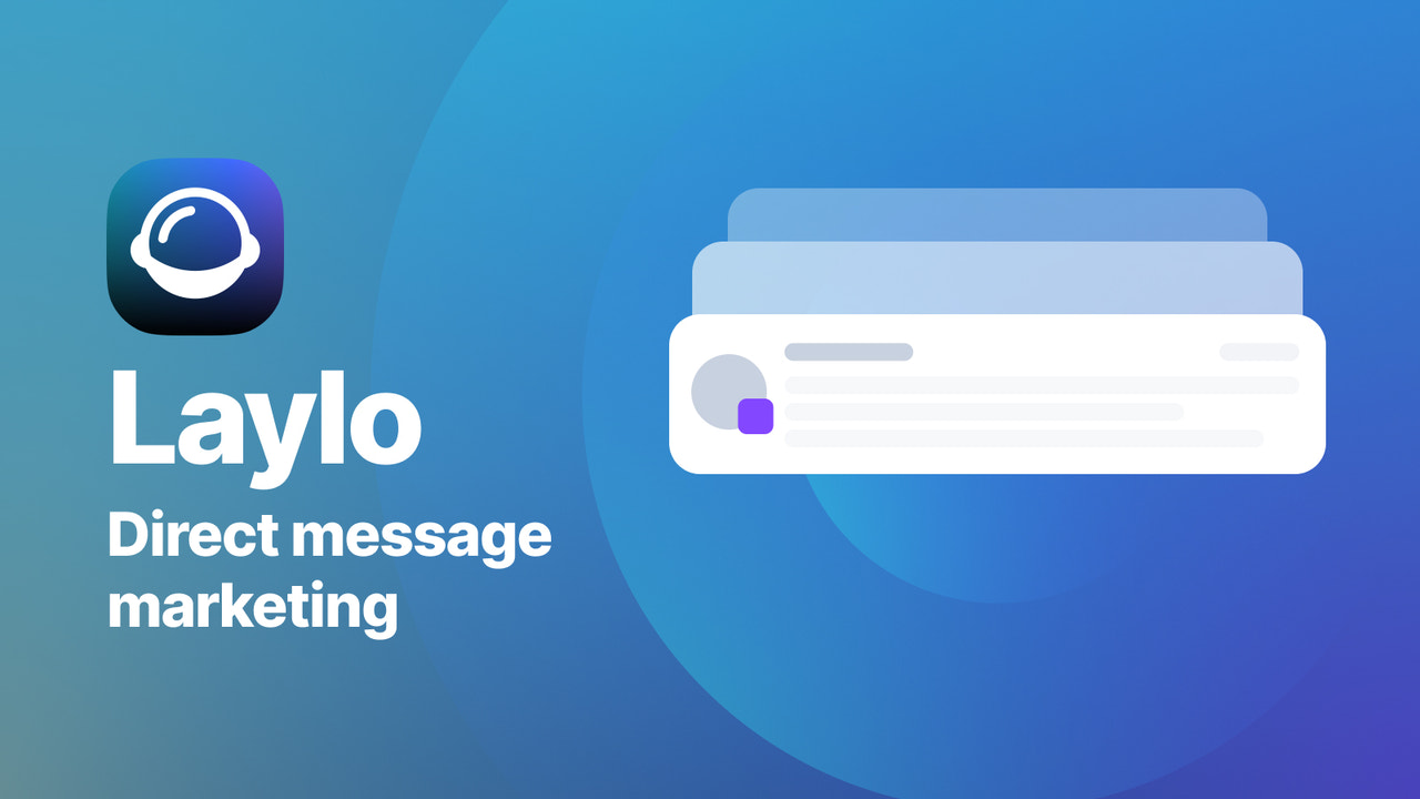 Skip the algorithm and directly message your fans with Laylo