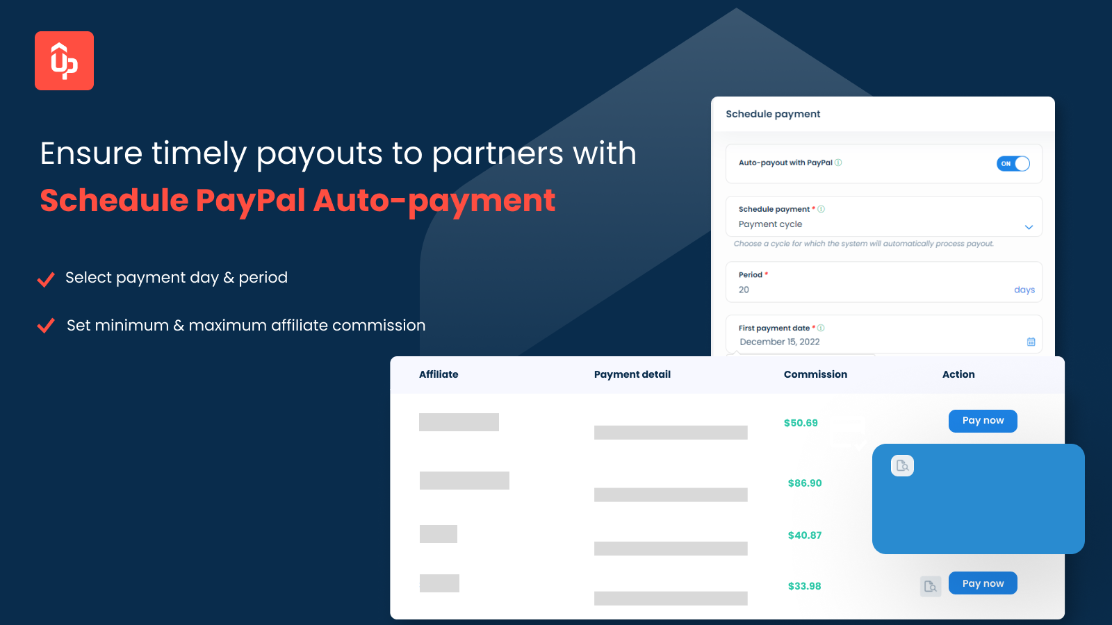 通过 PayPal 自动支付推荐