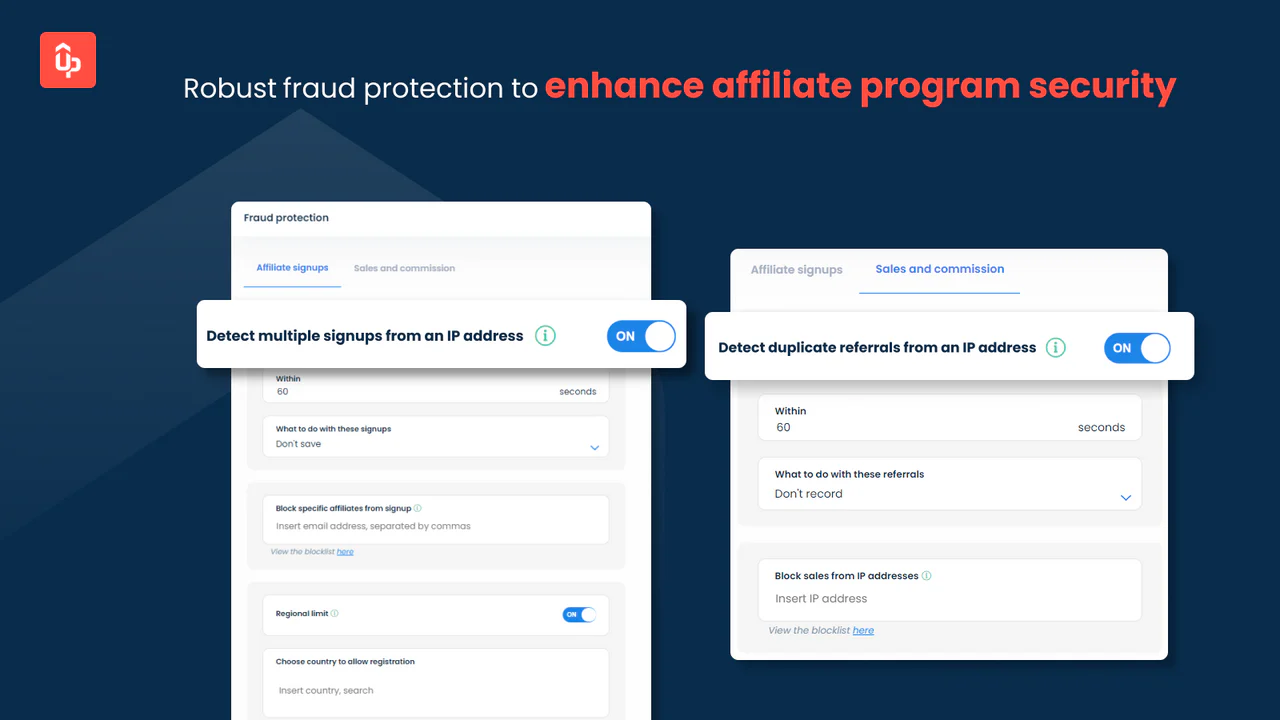 Prevent affiliate scams with fraud protection