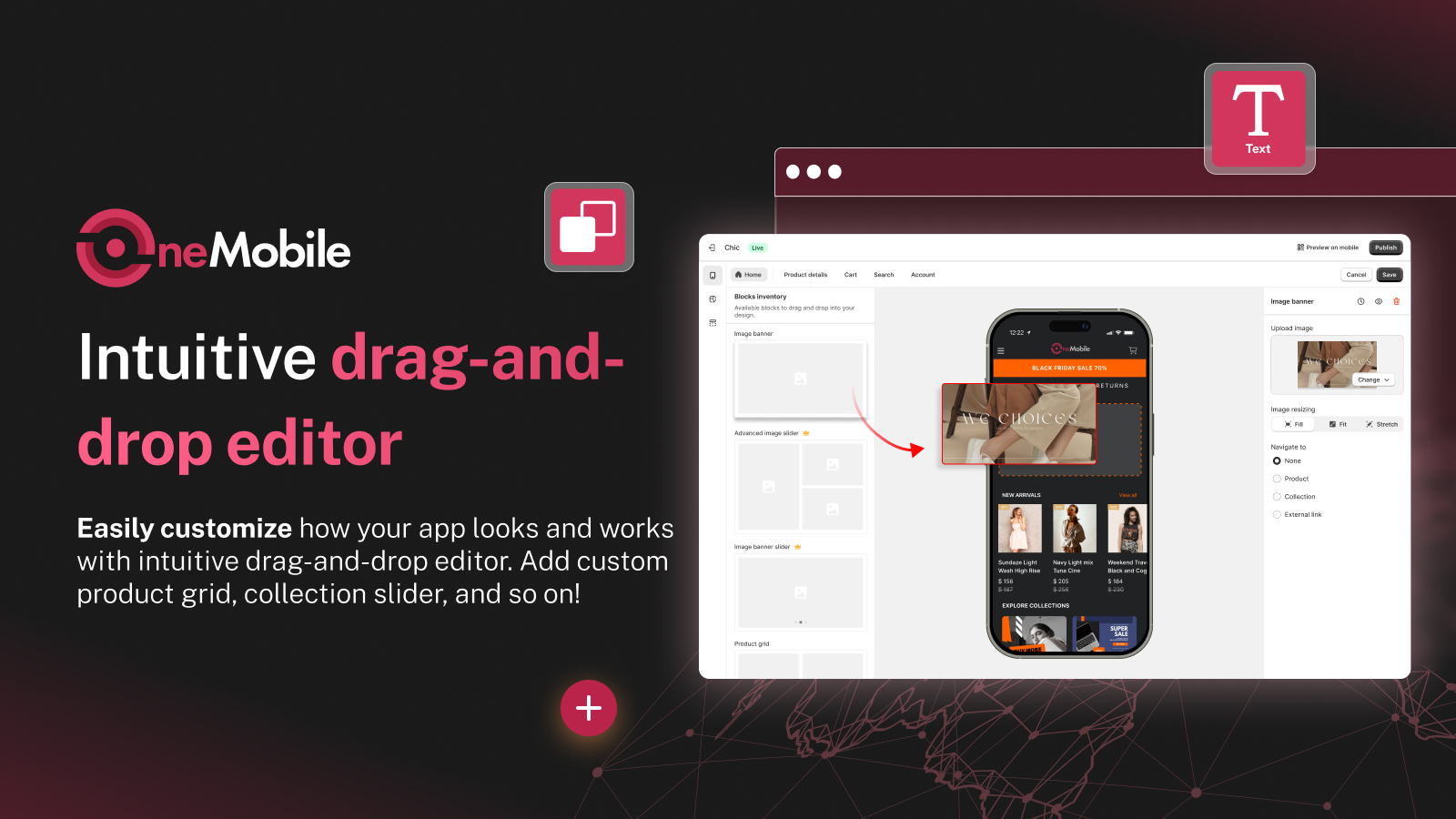 OneMobile ‑ Mobile App Builder Screenshot