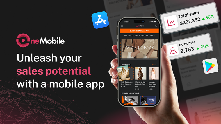 OneMobile ‑ Mobile App Builder Screenshot