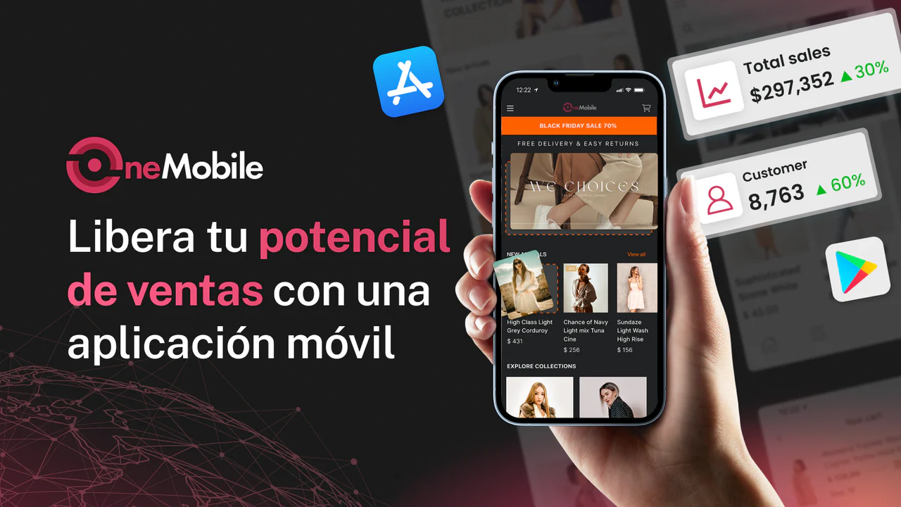 construir ios android aplicación móvil para tienda shopify