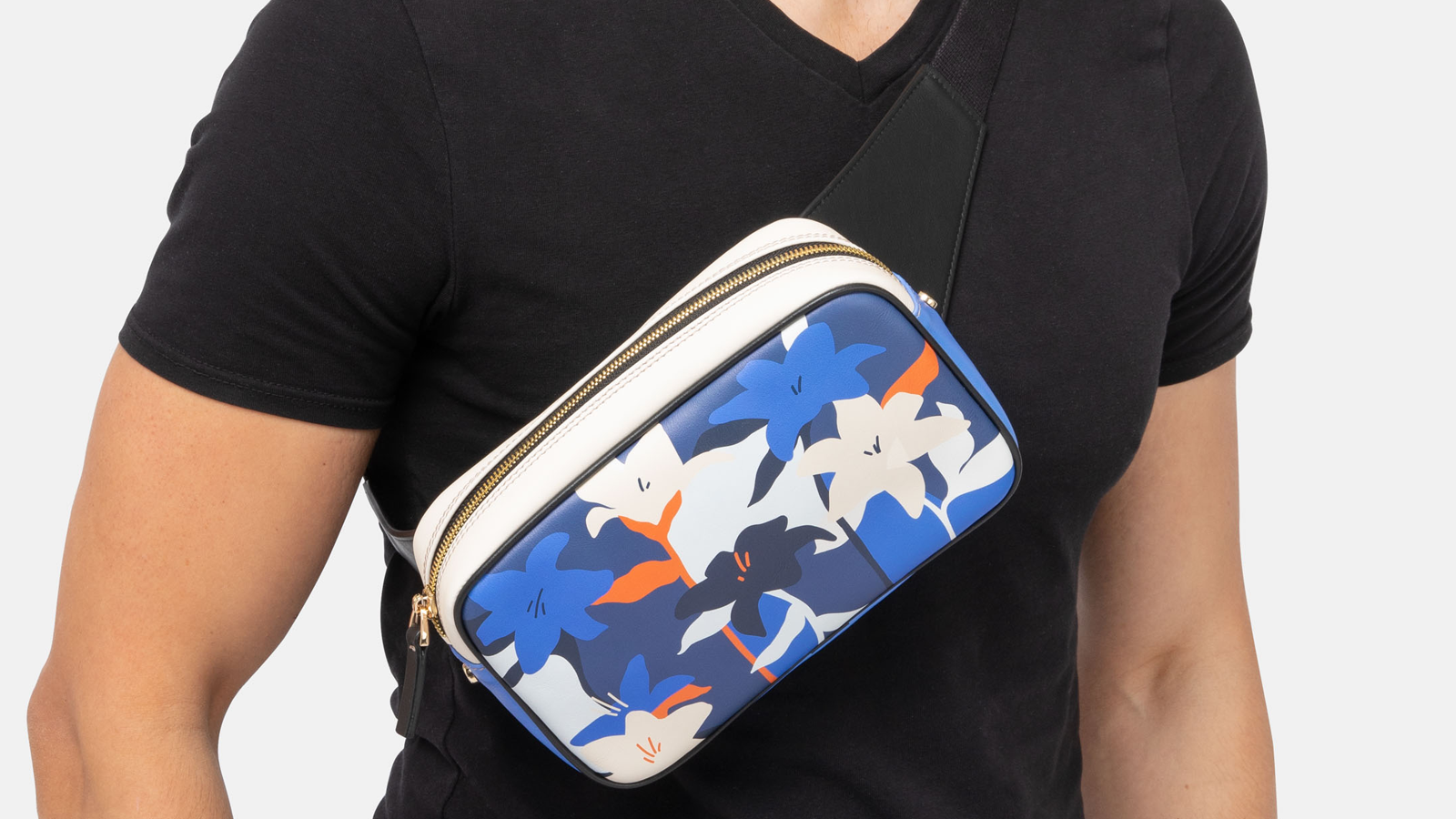 sell your art prints on Crossbody Bags with your own brand