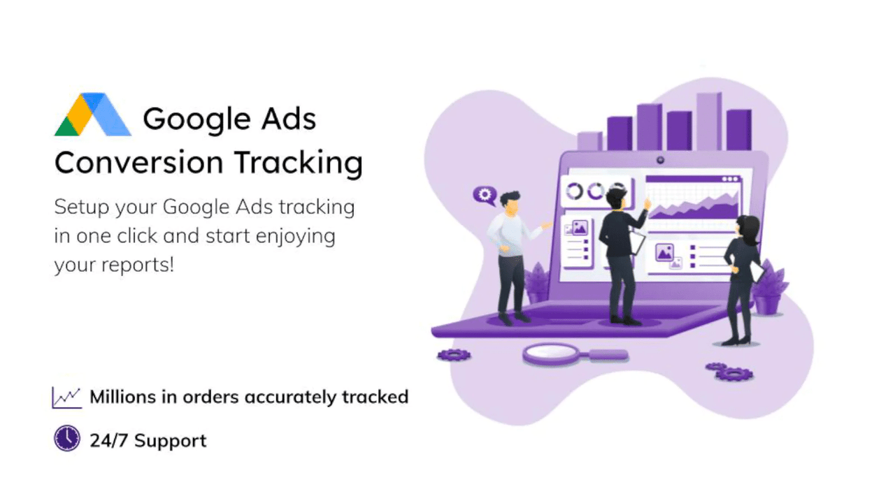 OneClick: Google Ads Tracking - Conversion Pixel & Google Adwords