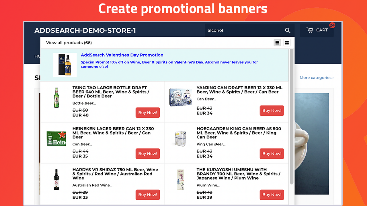 Create promotional banners