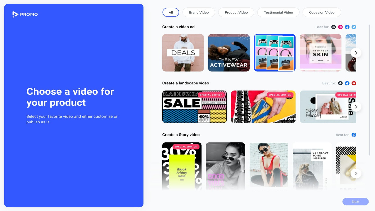 Promo.com ‑ Promo Video Maker - Promo.com for Shopify