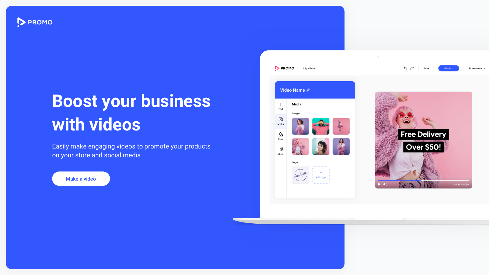 Promo.com  Promo Video Maker - Create professional product videos in minutes!'