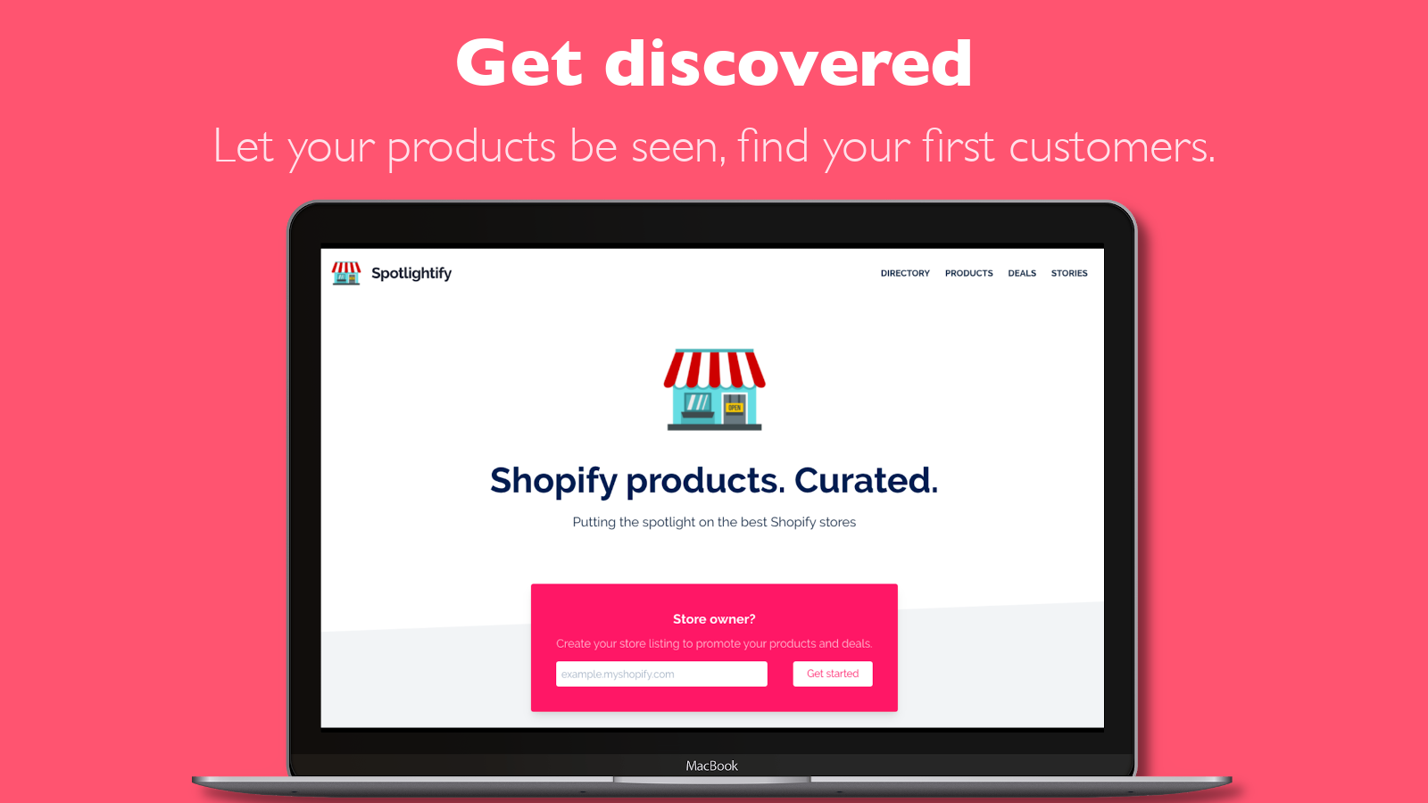 Spotlightify Product Discovery Screenshot