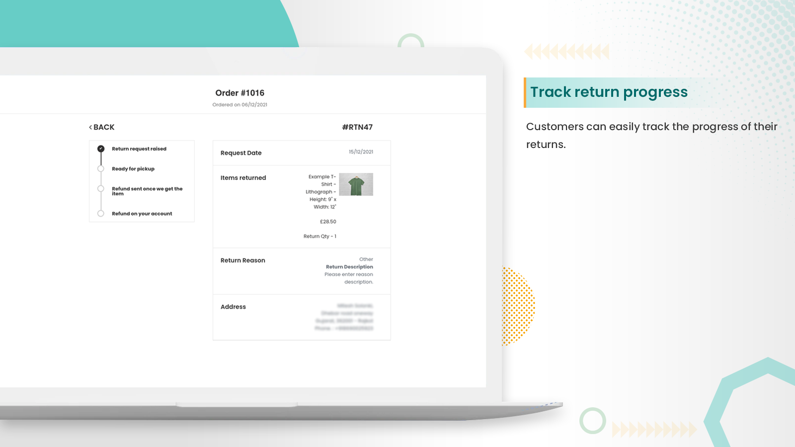 Volg Retourvoortgang - Accu Easy Return