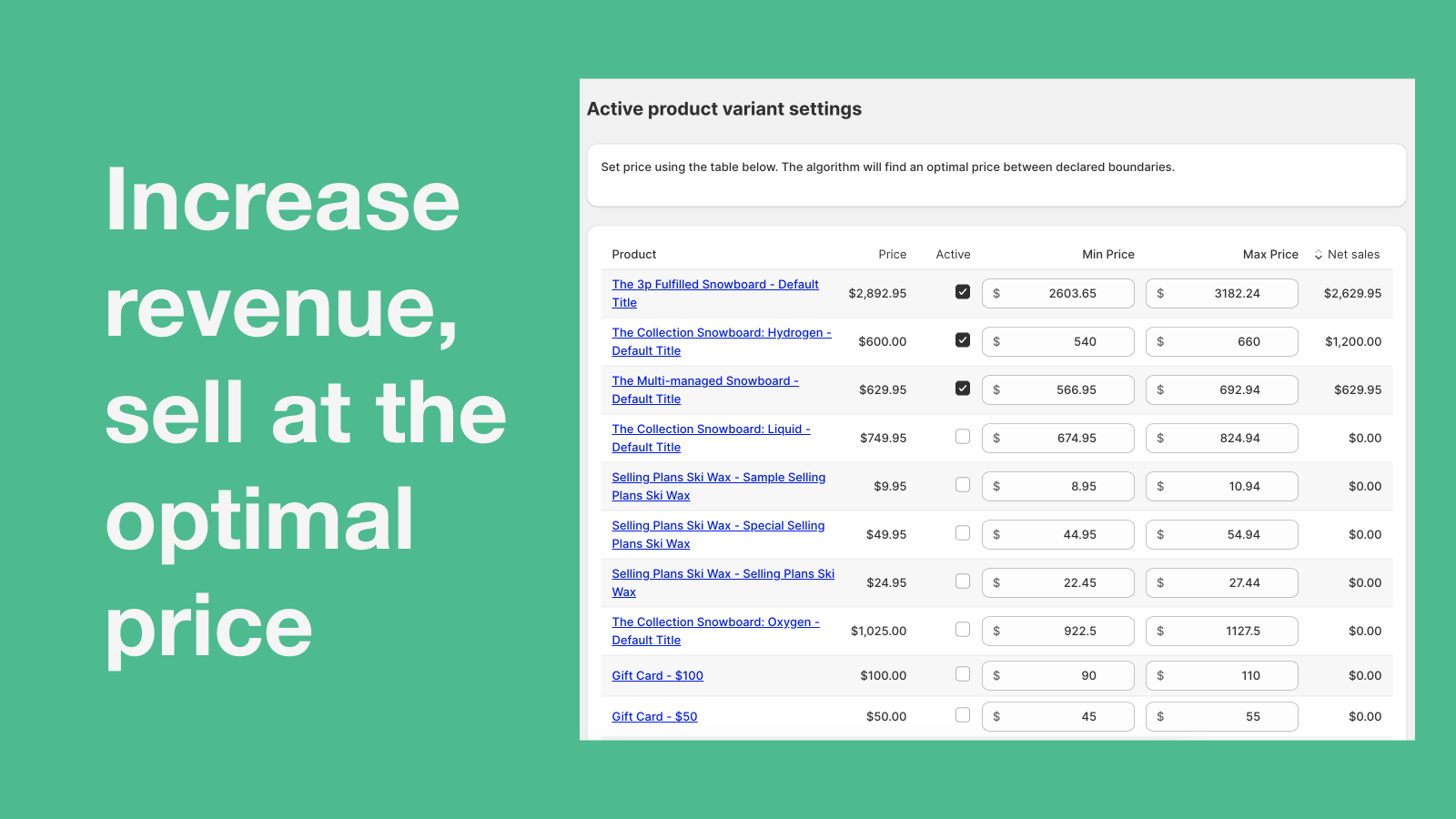 Autopricer AI: Dynamic Pricing Screenshot