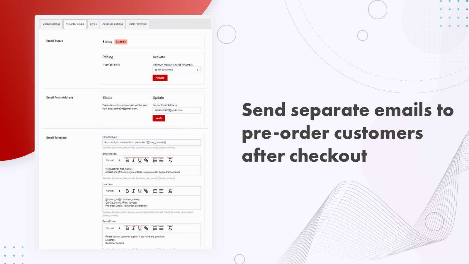 Automatically enable pre-order based on variant inventory