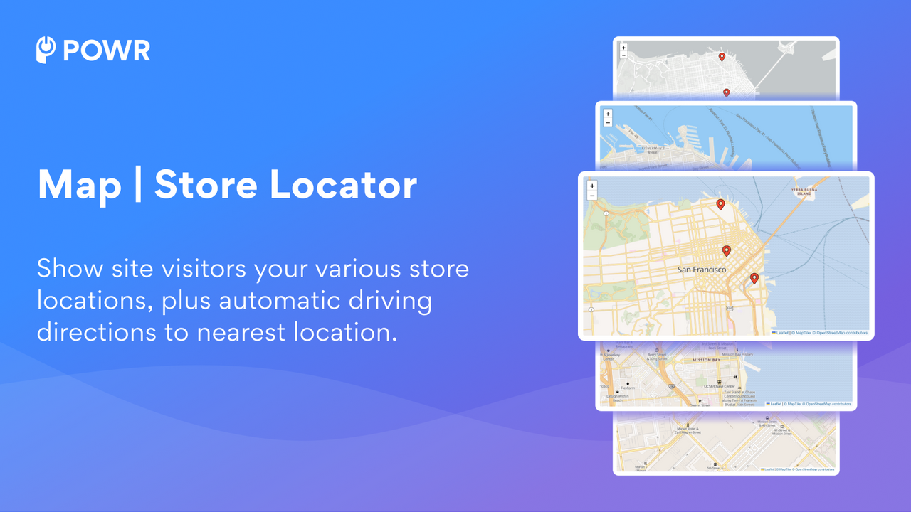 POWR: Map | Store Locator Screenshot