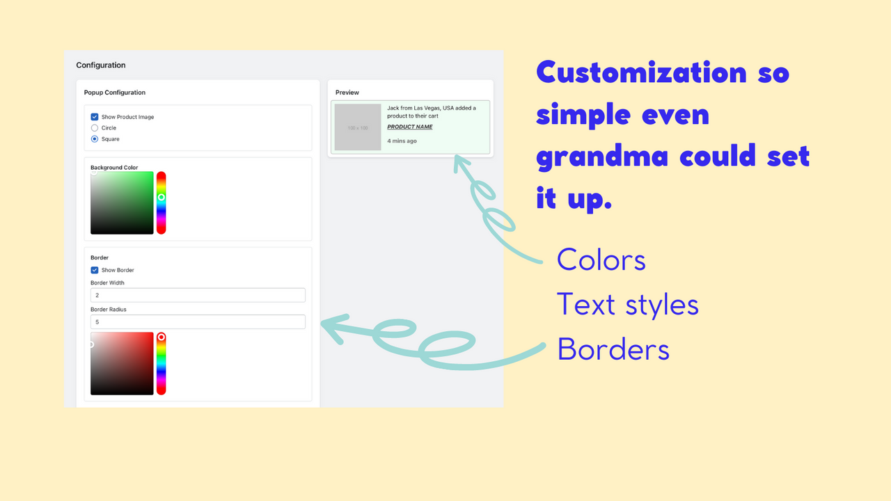 Configuración tan simple que incluso la abuela puede configurarla