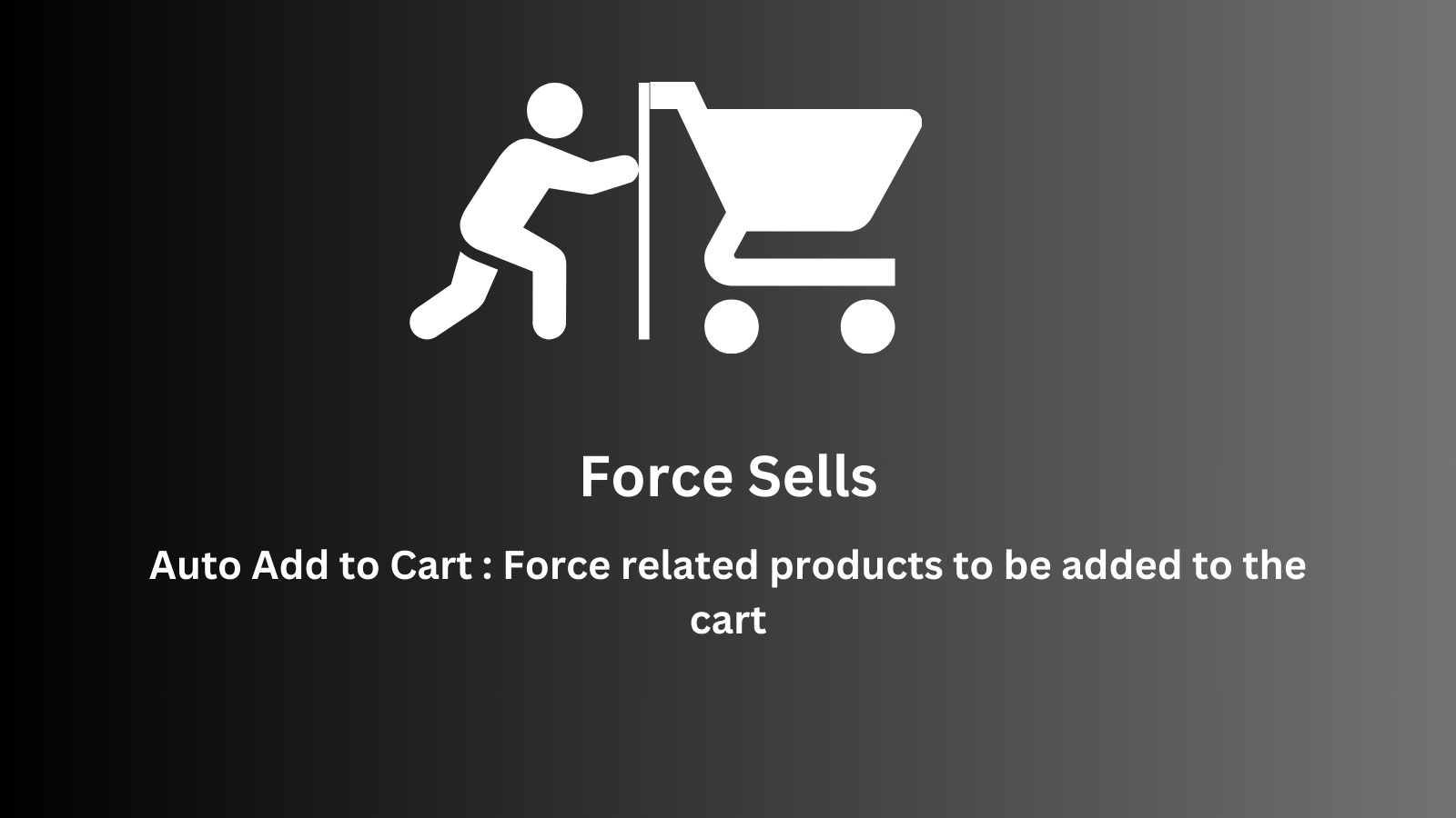 Force Sells: Auto Add to Cart Screenshot