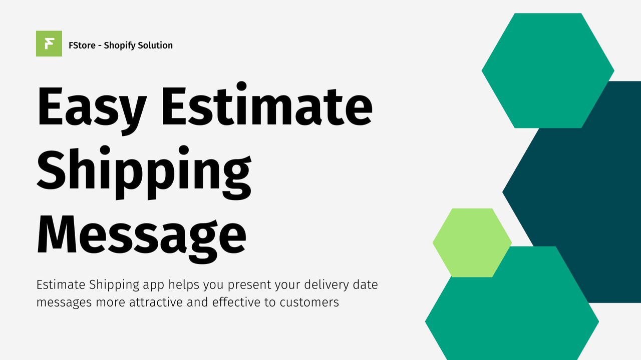 Shipping Message Estimate Delivery