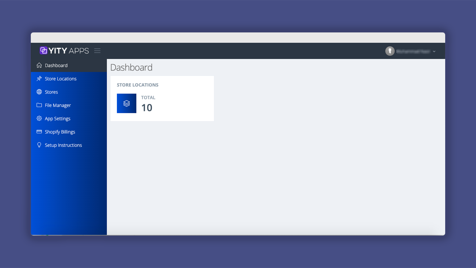 App Dashboard