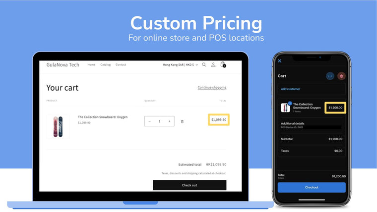 VariPrice ‑ POS Custom Pricing Screenshot