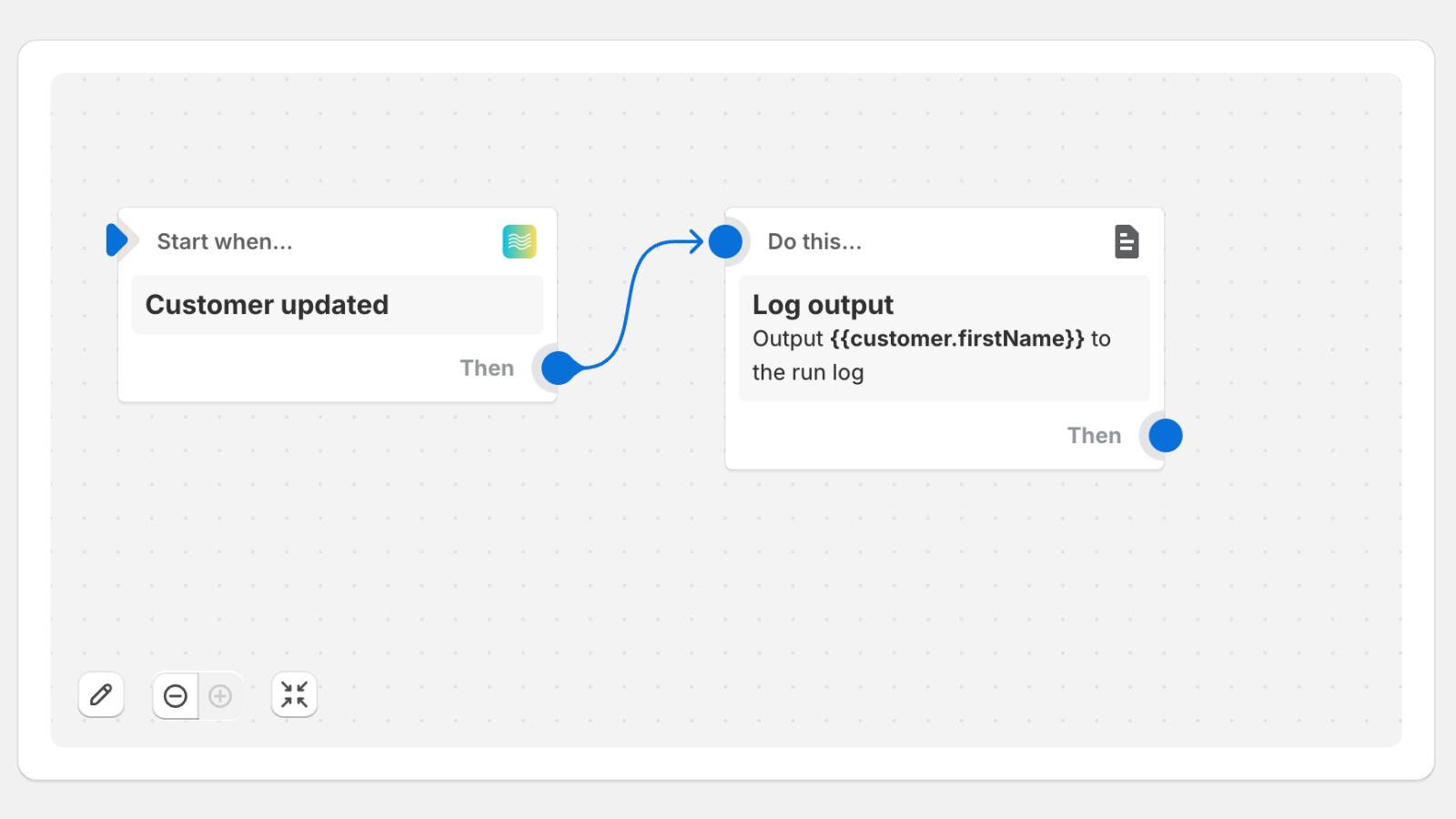 Trigger a flow when a customer is updated