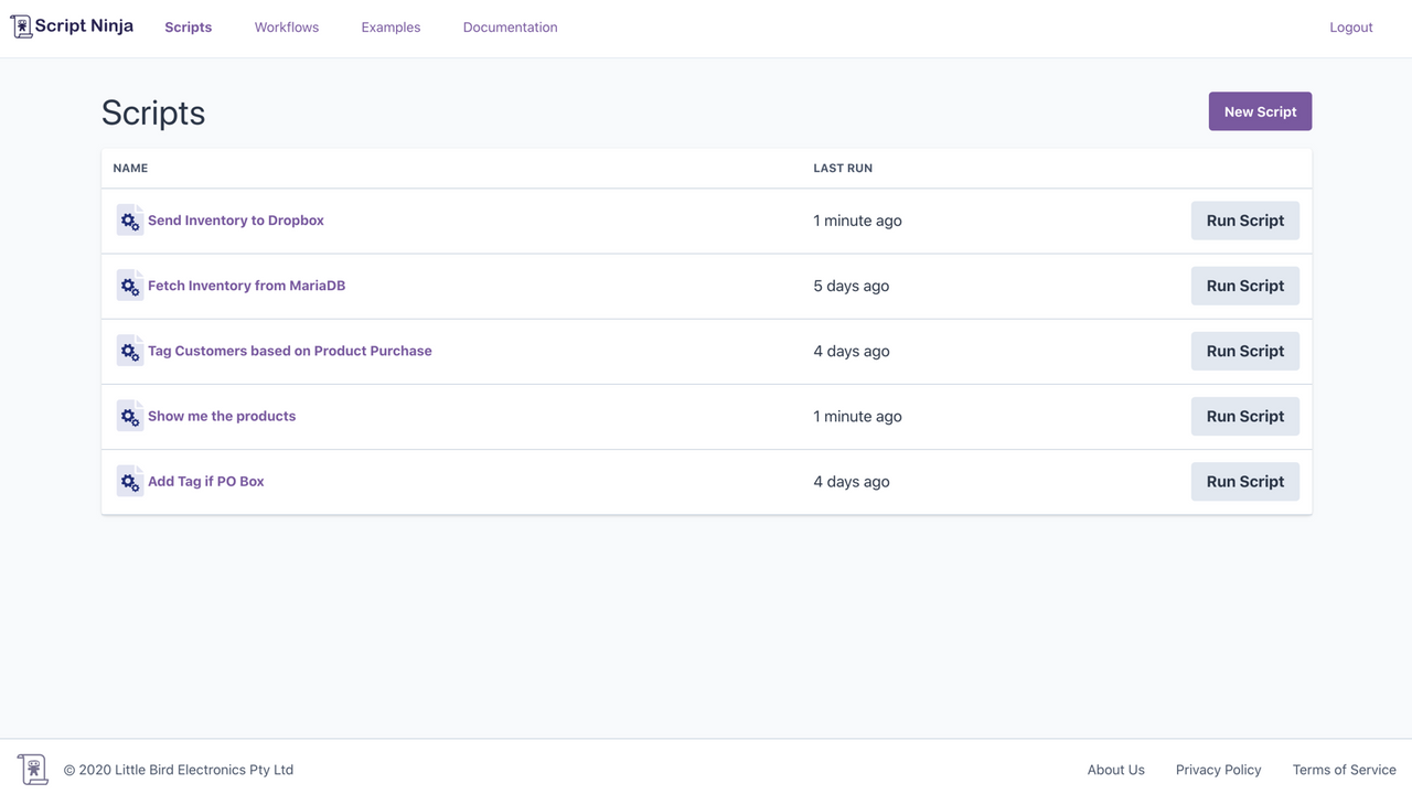 Lista de Scripts que Automatizan Shopify