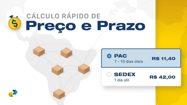 Cotei ‑ Correios PAC e SEDEX Screenshot