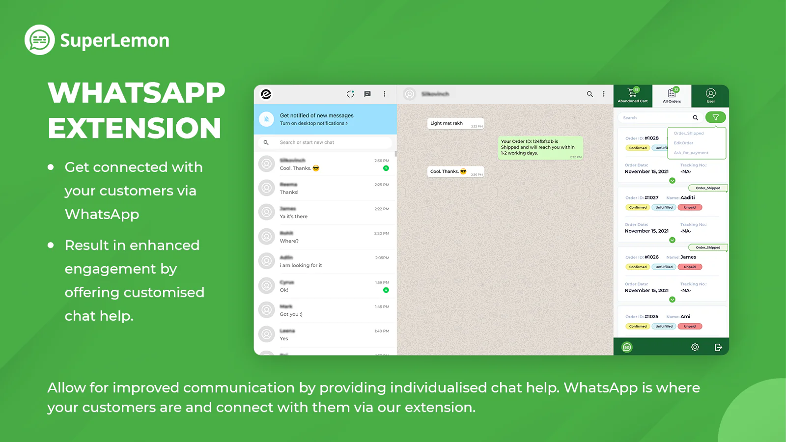 WhatsApp Extension