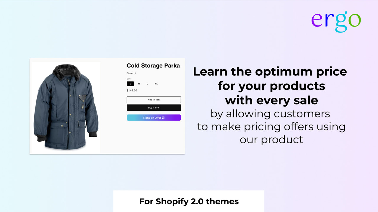 learn the optimum price for your products with every sale