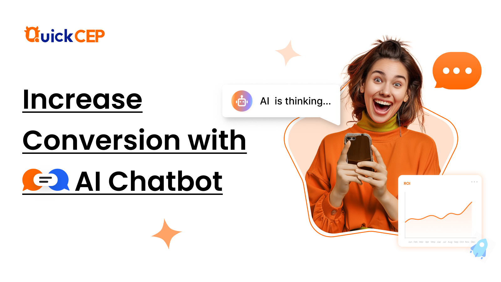 QuickCEP: Live Chat&AI Chatbot Screenshot