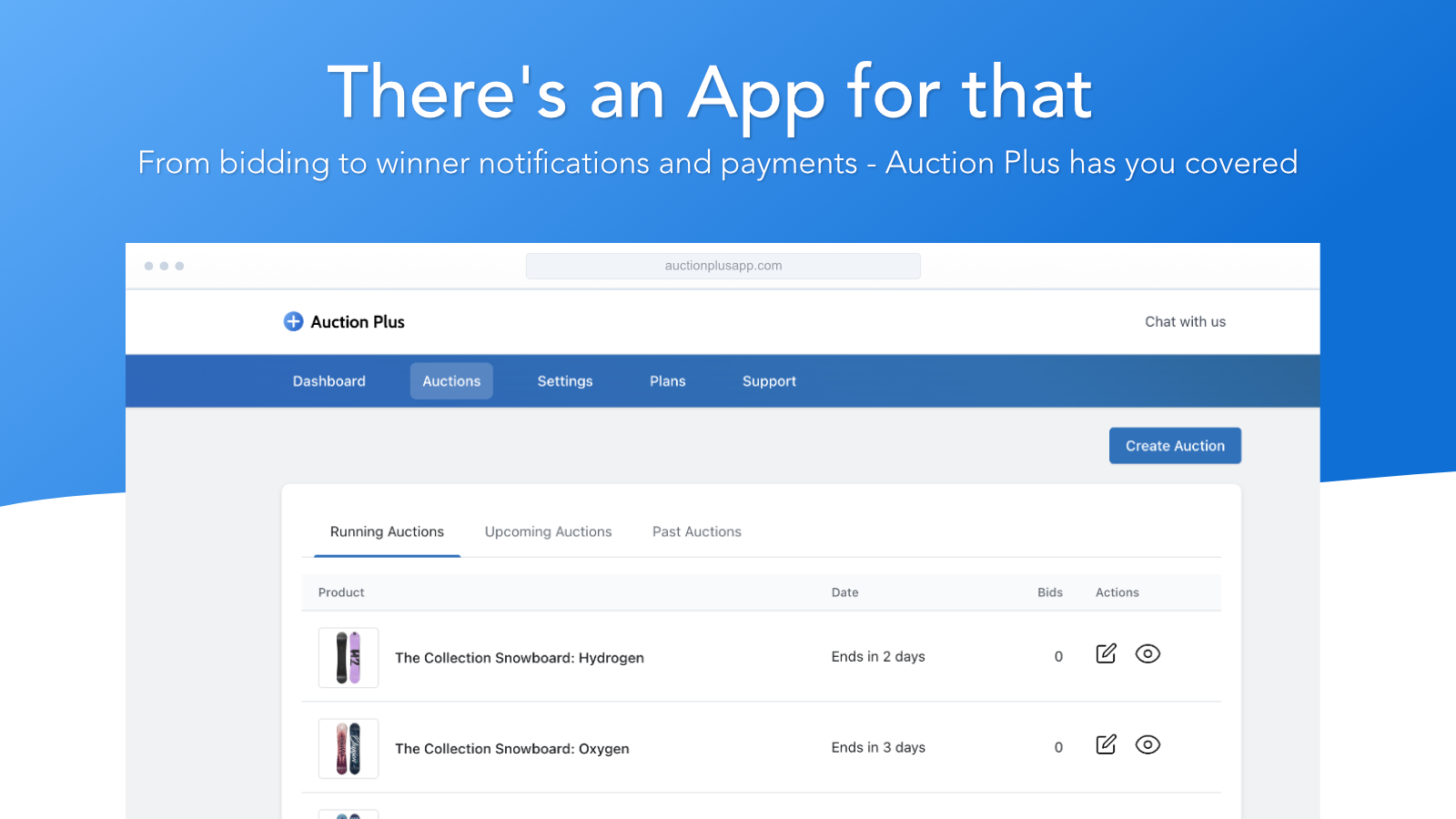 Auction Plus Screenshot