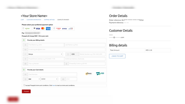 Multiple Payment Methods