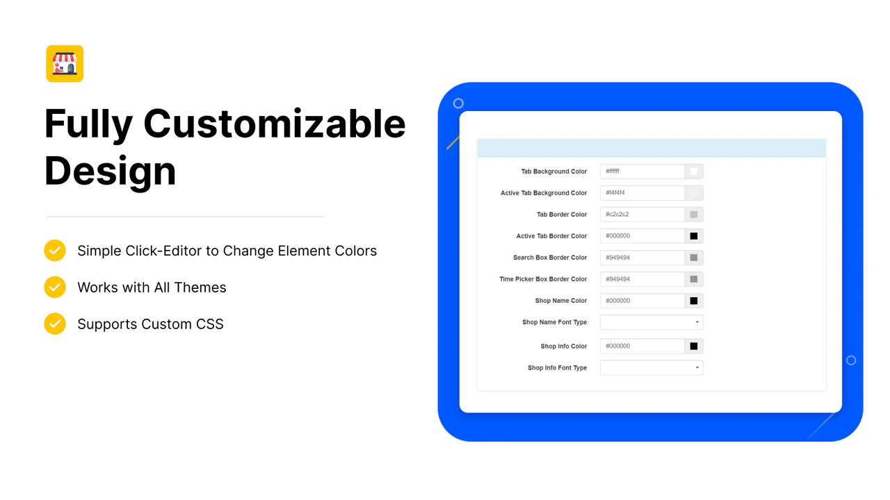 anpassningsbar appdesign