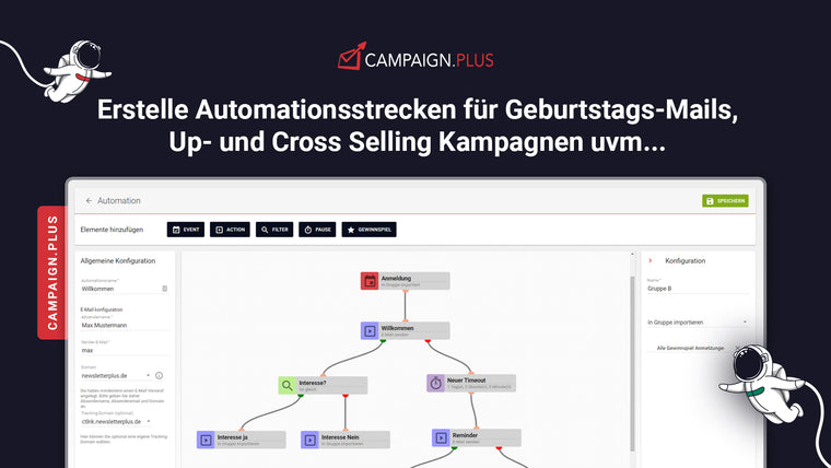 Campaign.Plus E‑Mail‑Marketing Screenshot